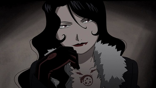 15 Sexy and Dangerous Anime Femme Fatale - Lust (Fullmetal Alchemist)