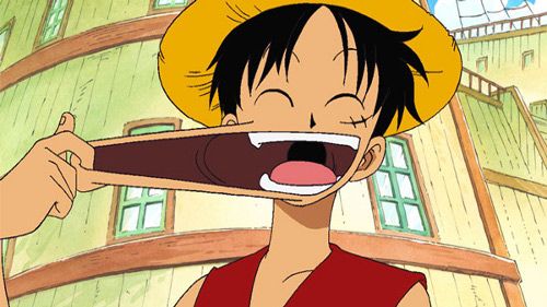 [One Piece] Luffy - Stretch Mouth Chibi Anime