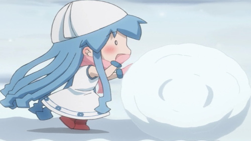 Shinryaku! Ika Musume Ika Musume - Playing in the Snow