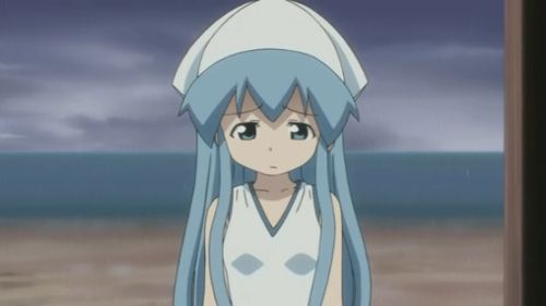 [Shinryaku! Ika Musume Chibi Anime] Ika Musume - Standing alone