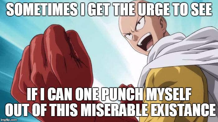 one punch man meme