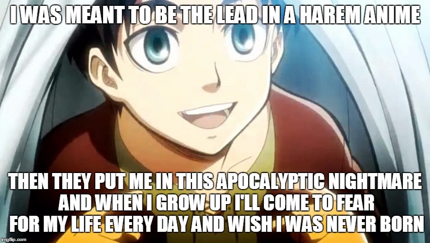 eren shingeki no kyojin meme