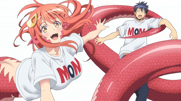 Monster Musume no Iru Nichijou_Miia Anime Demon Girl