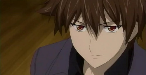 kazuma yagami hot brown haired anime man guy