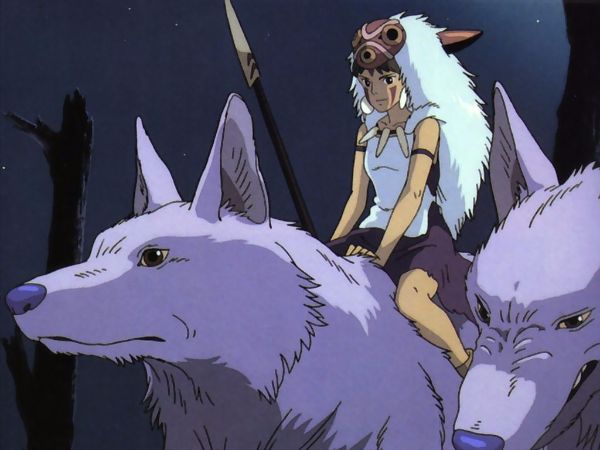 Mononoke Hime (Princess Mononoke) San, Moro Anime Princess