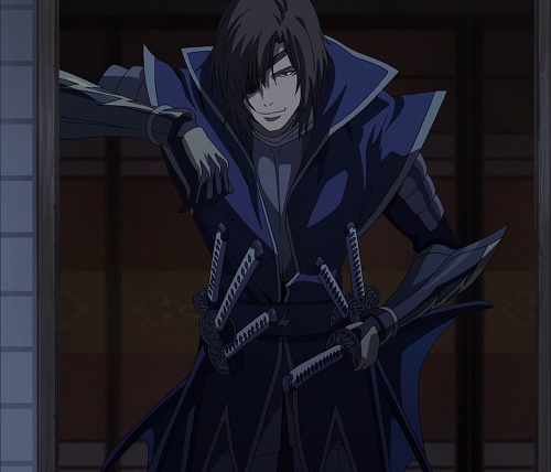 masamune date sengoku basara hot brown haired anime guy man