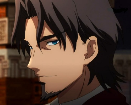 tokiomi tohsaka hot brown haired anime guy man