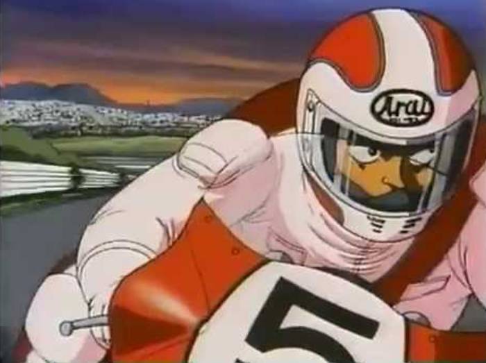 Motorbikes In Anime, Bari Bari Densetsu