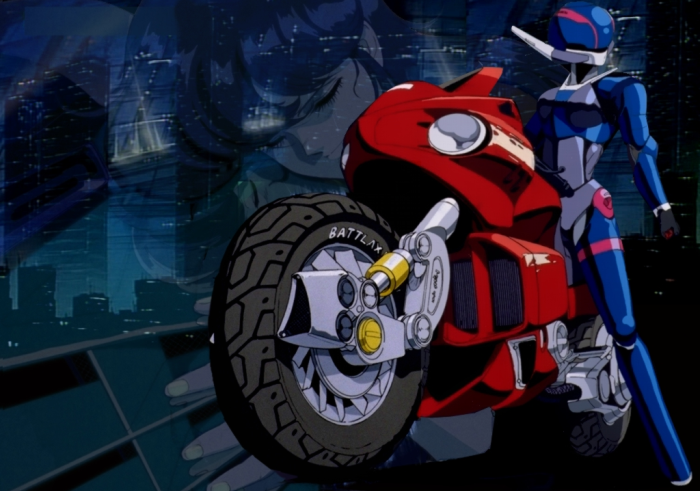 Motorbikes In Anime, Bubblegum Crisis, Priscilla Asagiri