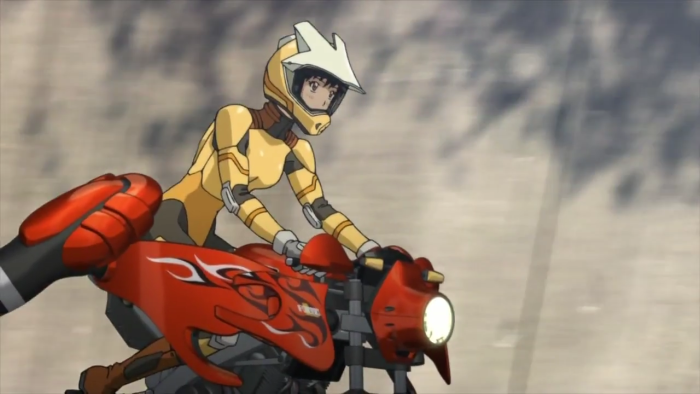 Wallpaper Futuristic Motorcycle, Racing, Sci-Fi, Anime Girl -  Resolution:1920x1080 - Wallpx