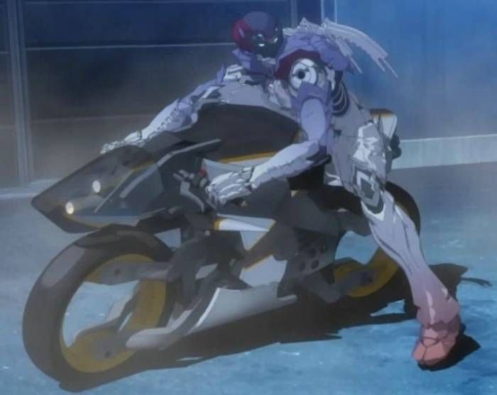 Motorbikes In Anime, Blassreiter, Gerd Frentzen