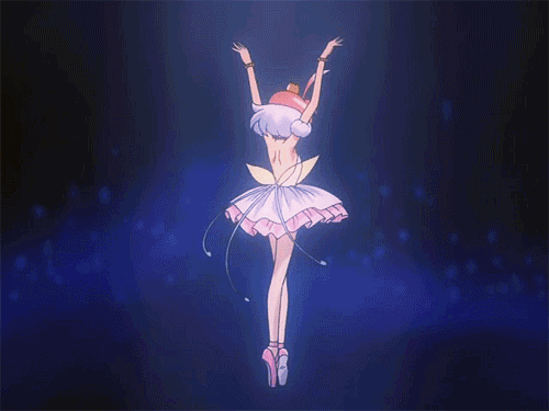 princess tutu, gif, magical girl anime, ahiru arima