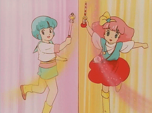 magical girl anime, magical princess minky momo, mahou no princess minky 