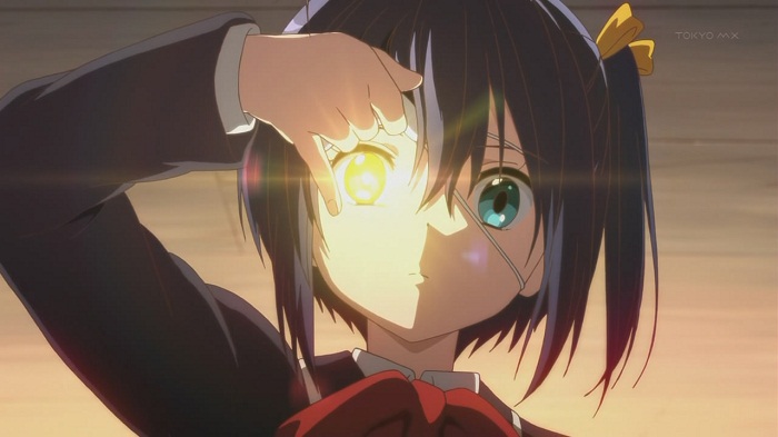 Top 15 Nhân vật Anime có Mắt Khác Màu - Rikka Takanashi Chuunibyou demo Koi ga Shitai!(Love, Chunibyo & Other Delusions!)