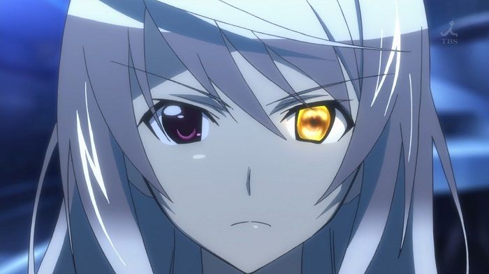 Top 15 Anime Characters with Mismatched Eyes - Laura Bodewig (Infinite Stratos)