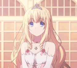 Shy Anime Princess GIF