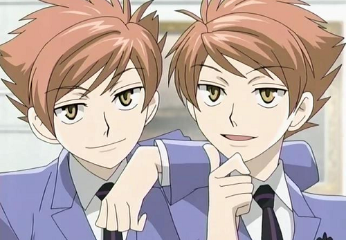 Hikaru Kaoru ouran host club hot anime boy