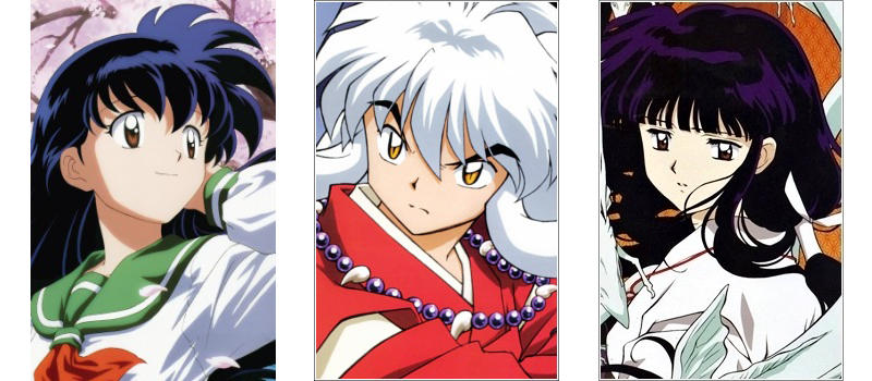 Inuyasha love triangle anime