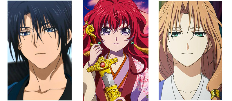 Akatsuki no Yona love triangle anime