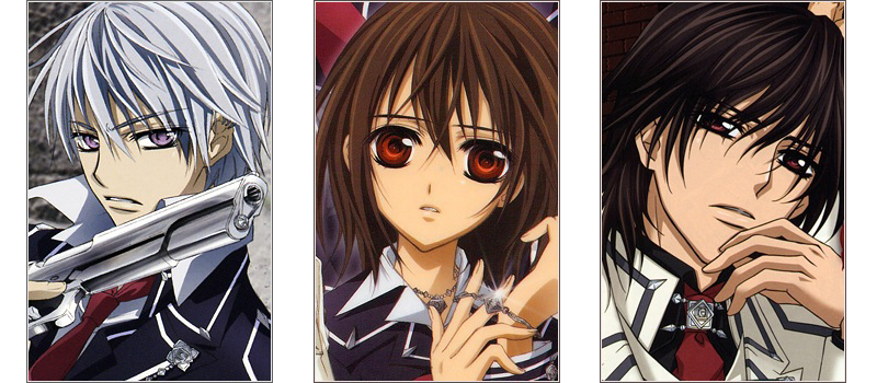 Vampire Knight love triangle anime