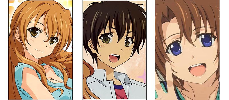 Golden Time love triangle anime