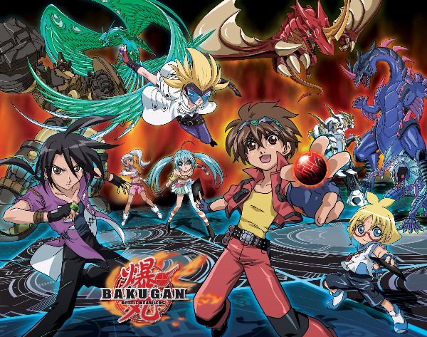 Bakugan Battle Brawlers anime like pokemon