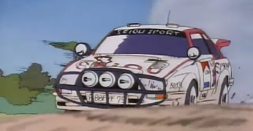 Racing Anime Goddamn