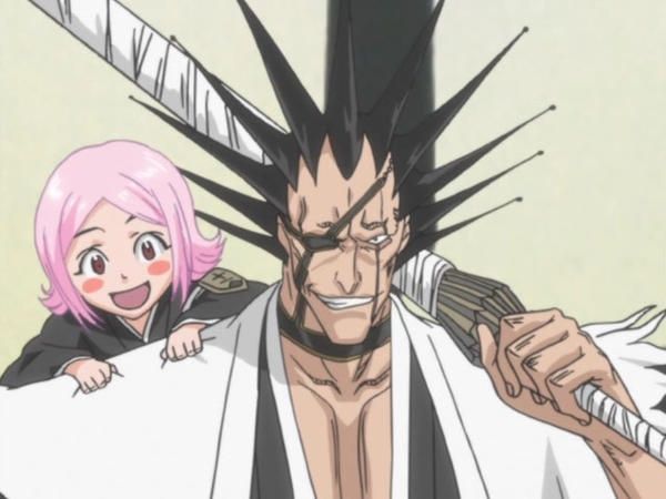 Kenpachi Zaraki spiky hairstyle