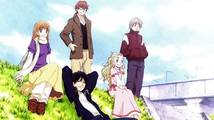 10 Serial Anime Masa Depan Teratas - Hachimitsu to Clover (Madu dan Semanggi)