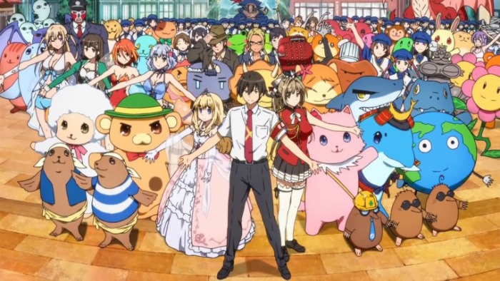 Anime from Light Novel Amagi Brilliant Park