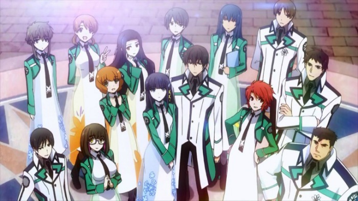 Anime from Light Novel Mahouka Koukou no Rettousei