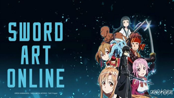 Anime from Light Novel Sword Art 