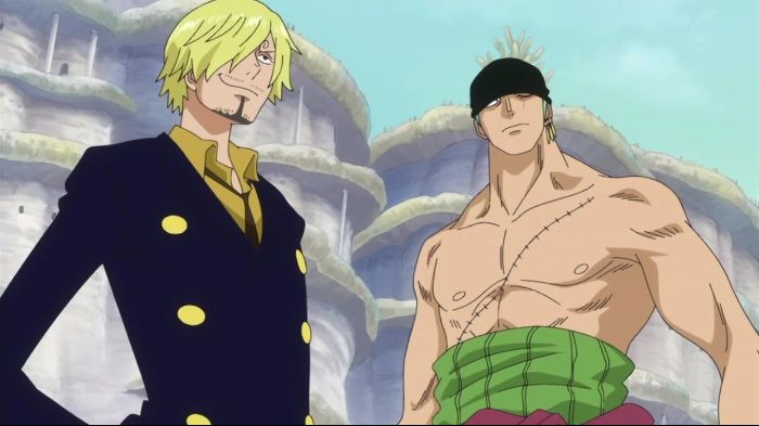 One Piece_Zoro, Sanji