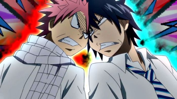 Fairy Tail_Natsu, Gray