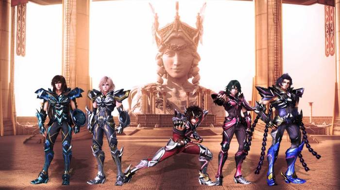 CGI Anime, Seiya Pegasus, Ikki Phoenix, Shiryuu Dragon, Saint Seiya: Legend of Sanctuary