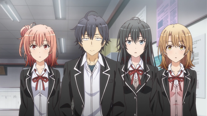 Anime from Light Novel My Teen romantic Comedy SNAFU