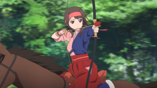anime archer, archer anime, Sawa Okita, Tara Tara