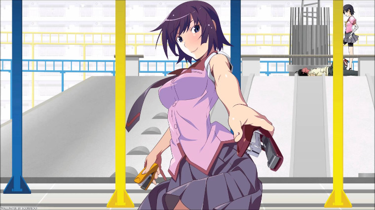 senjougahara hitagi Bakemonogatari