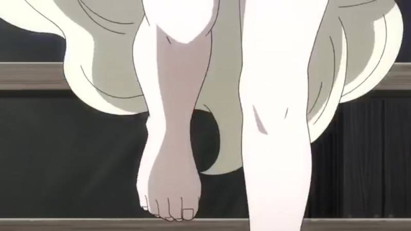 Girl toes anime How to