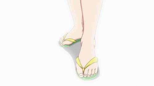 Sexiest Anime Feet, Mai Kawakami, Musaigen no Phantom World, Myriad Colors Phantom World