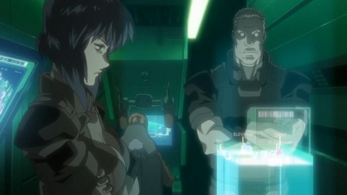 Ghost in the Shell Stand Alone Complex Kusanagi and Batou