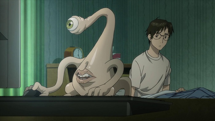 Parasyte the Maxim Migi and Shinichi