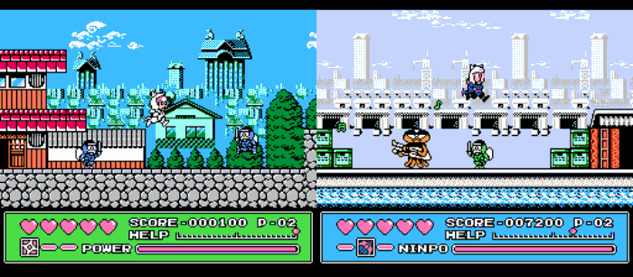 Retro Games Based On Anime, Kyattou Ninden Teyandee, Samurai Pizza Cats, NES