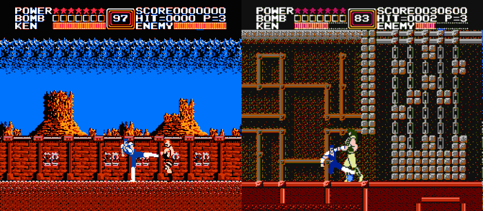 Retro Games Based On Anime, Fist of the North Star, NES