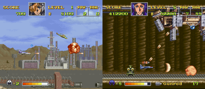 Retro Games Based On Anime, Area 88, U.N. Squadron, SNES