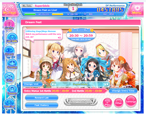 Manage Naughty Japanese Popstars in Idol Wars Online