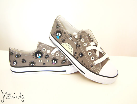 Anime Lover Custom Shoes Hand Painted Manga Shoes Customized 