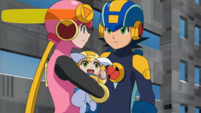 Rockman.exe megaman anime