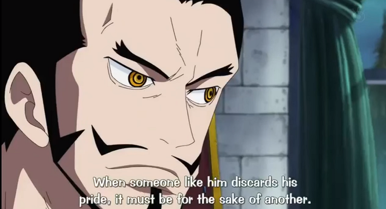 Mihawk's Observation about Zoro's 