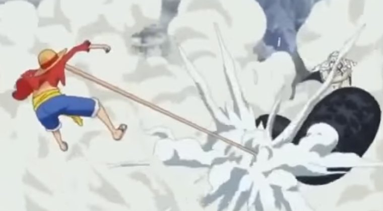 Luffy head butt